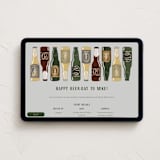 "Happy beerday" - Online Birthday Invitations in Smoke by Rosana Laiz Blursbyai - Desktop layout