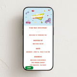 "90s Throwback" - Online Birthday Invitations in Pool by Sherley Ferreira - Mobile layout