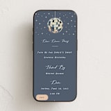 "Disco" - Online Birthday Invitations in Slate by Jennifer Lew - Mobile layout