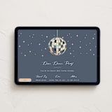 "Disco" - Online Birthday Invitations in Slate by Jennifer Lew - Desktop layout