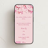 "bow party" - Online Birthday Invitations in Azalea by Vivian Yiwing - Mobile layout