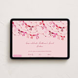 "bow party" - Online Birthday Invitations in Azalea by Vivian Yiwing - Desktop layout