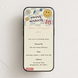 "Flower Child" - Online Birthday Invitations in Ocean by Sarah Hawkins Designs - Mobile layout