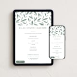 "Relax & Unwind" - Online Birthday Invitations in Eucalyptus by Carolyn Kach - Mobile + desktop layout