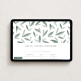 "Relax & Unwind" - Online Birthday Invitations in Eucalyptus by Carolyn Kach - Desktop layout