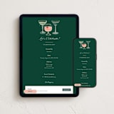 "Crystal Cocktails" - Online Birthday Invitations in Forest by raven erebus - Mobile + desktop layout