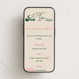 "Tini party" - Online Birthday Invitations in Martini by Creo Study - Mobile layout