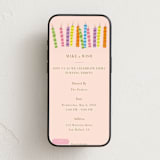 "make a wish" - Online Birthday Invitations in Bubblegum by Elizabeth Bishop - Mobile layout