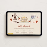 "Pancake Breakfast" - Online Birthday Invitations in Buck Wheat by Ani Somi - Desktop layout