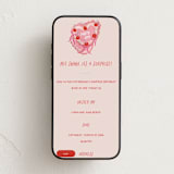 "Surprise birthday" - Online Birthday Invitations in Carnation by Creo Study - Mobile layout