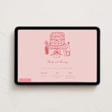 "thriving party" - Online Birthday Invitations in Rosebud by Creo Study - Desktop layout