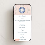 "grandmillenial brunch" - Online Birthday Invitations in Petal by Elizabeth Bishop - Mobile layout