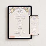 "Amalfitana" - Online Birthday Invitations in Lilac by Tamara Hilje - Mobile + desktop layout
