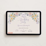 "Amalfitana" - Online Birthday Invitations in Lilac by Tamara Hilje - Desktop layout