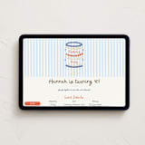 "Whimsical Cake" - Online Birthday Invitations in Glacier by Zove Ahhh - Desktop layout
