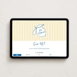 "Citrine" - Online Birthday Invitations in Lemon by Jelena Vuletic - Desktop layout