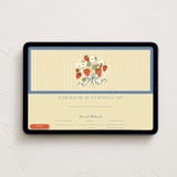 "Strawberry Sunshine" - Online Birthday Invitations in Blueberry by Erin L. Wilson - Desktop layout