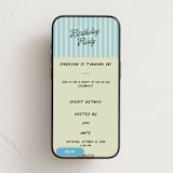 "calvin" - Online Birthday Invitations in Summer Blue by chocomocacino - Mobile layout