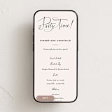 "Simple Script" - Online Birthday Invitations in Champagne by Carrie ONeal - Mobile layout