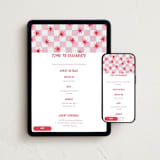 "Stars" - Online Birthday Invitations in Cotton Candy by Maja Cunningham - Mobile + desktop layout