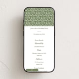 "Vintage Garden" - Online Birthday Invitations in Forest by Sherley Ferreira - Mobile layout