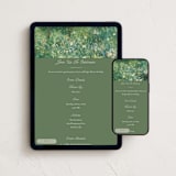 "Court" - Online Birthday Invitations in Leaf by Kate Ahn - Mobile + desktop layout
