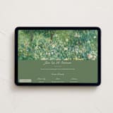 "Court" - Online Birthday Invitations in Leaf by Kate Ahn - Desktop layout