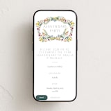"Gardenista" - Online Anniversary Invitations in Meadow by Petra Kern - Mobile layout