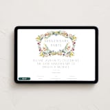 "Gardenista" - Online Anniversary Invitations in Meadow by Petra Kern - Desktop layout