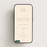 "champagne toast" - Online Anniversary Invitations in Bubbly by Kamala Nahas - Mobile layout