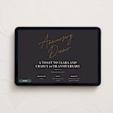 "Toast" - Online Anniversary Invitations in Sesame by Jennifer Lew - Desktop layout