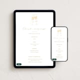 "engagement cheers" - Online Anniversary Invitations in Champagne by Kamala Nahas - Mobile + desktop layout
