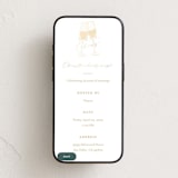 "engagement cheers" - Online Anniversary Invitations in Champagne by Kamala Nahas - Mobile layout