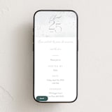 "Happy 25th Anniversary!" - Online Anniversary Invitations in Cloud by Kristie Kern - Mobile layout