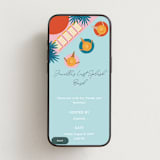 "Last Splash" - Online Bachelorette Party Invitations in Mimosa by Jenna Holcomb - Mobile layout