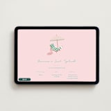 "Last Splash Pool Party" - Online Bachelorette Party Invitations in Petal by Becky Nimoy - Desktop layout