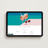 "Putting on the Spritz" - Online Bachelorette Party Invitations in Hollywood by Jenna Holcomb - Desktop layout