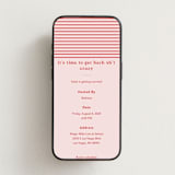 "Bach Sh*t Crazy" - Online Bachelorette Party Invitations in Rose by Hudson meet Rose - Mobile layout