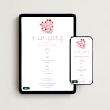 "vintage cake" - Online Bachelorette Party Invitations in Rosebud by Cass Loh - Mobile + desktop layout