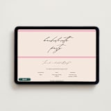 "Chic Party" - Online Bachelorette Party Invitations in Champagne by Angela Thompson - Desktop layout