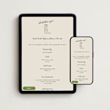 "Saddle Up" - Online Bachelorette Party Invitations in Lasso by Claudia Orengo - Mobile + desktop layout