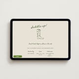 "Saddle Up" - Online Bachelorette Party Invitations in Lasso by Claudia Orengo - Desktop layout