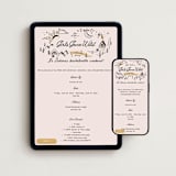 "Girls Gone Wild" - Online Bachelorette Party Invitations in Champagne by Kelsey Mucci - Mobile + desktop layout