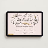 "Girls Gone Wild" - Online Bachelorette Party Invitations in Champagne by Kelsey Mucci - Desktop layout