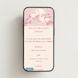"Disco cowgirl" - Online Bachelorette Party Invitations in Azalea by Creo Study - Mobile layout