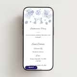 "Lucky in Love Bachelorette" - Online Bachelorette Party Invitations in Robins Egg Blue by Katie Kable - Mobile layout