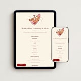 "Sip Soak Celebrate" - Online Bachelorette Party Invitations in Blush by Sam Dubeau - Mobile + desktop layout