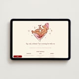 "Sip Soak Celebrate" - Online Bachelorette Party Invitations in Blush by Sam Dubeau - Desktop layout