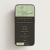 "A Tini Bit Married" - Online Bachelorette Party Invitations in Mint by Ashley Bird - Mobile layout