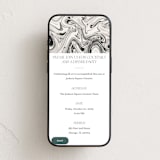 "marbled elegance" - Online Dinner and Cocktail Party Invitations in Dove by Carolyn Nicks - Mobile layout